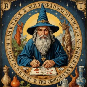 Combinação das cartas Os Enamorados e O Mago no trabalho