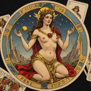 Combinação das cartas Os Enamorados e O Mundo sobre o futuro