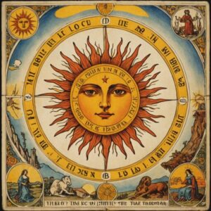 Combinação das cartas Os Enamorados e O Sol em momentos de transição