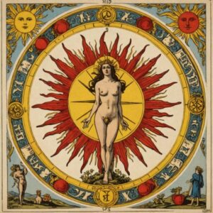 Combinação das cartas Os Enamorados e O Sol na saúde