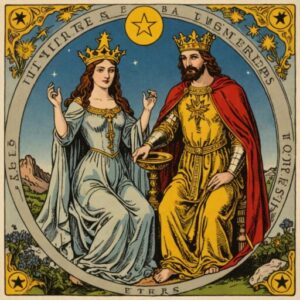 Combinação das cartas A Estrela e A Imperatriz em relacionamentos
