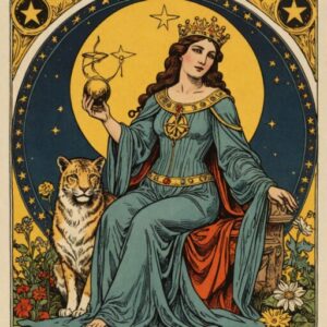 Combinação das cartas A Estrela e A Imperatriz sobre o futuro