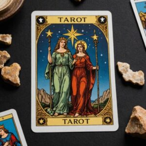 Combinação das cartas A Estrela e A Justiça em relacionamentos