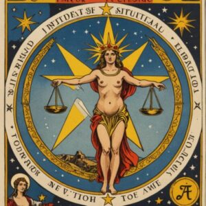 Combinação das cartas A Estrela e A Justiça na vida espiritual