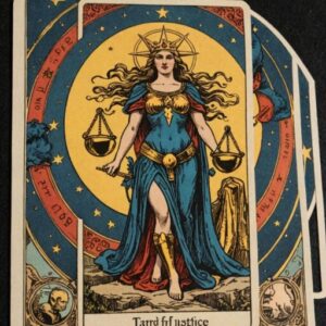 Combinação das cartas A Estrela e A Justiça sobre o futuro