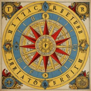 Combinação das cartas A Estrela e A Roda da Fortuna como conselho do dia