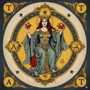 Combinação das cartas A Estrela e A Sacerdotisa em momentos de transição