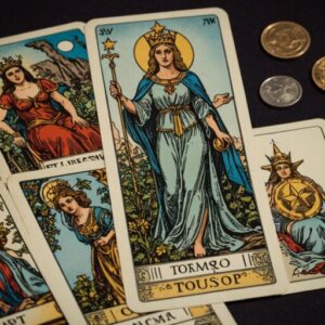 Combinação das cartas A Estrela e A Sacerdotisa na vida financeira