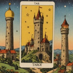 Combinação das cartas A Estrela e A Torre sobre o futuro