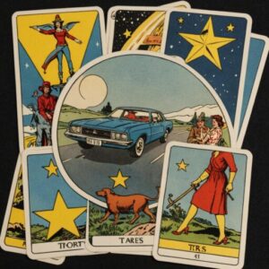Combinação das cartas A Estrela e O Carro no trabalho