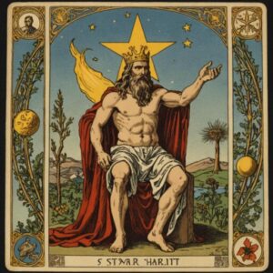 Combinação das cartas A Estrela e O Eremita na saúde