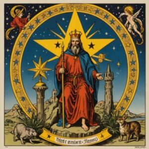 Combinação das cartas A Estrela e O Eremita na vida espiritual