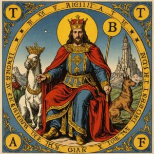 Combinação das cartas A Estrela e O Imperador no trabalho