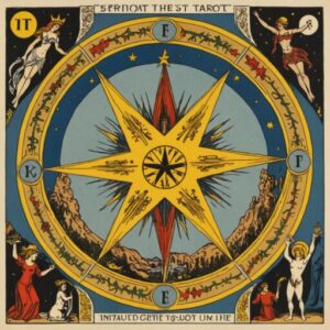 Combinação das cartas A Estrela e O Julgamento na vida espiritual