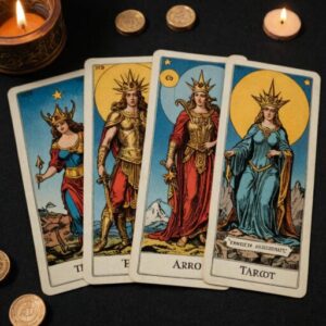 Combinação das cartas A Estrela e O Julgamento sobre o futuro