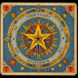 Combinação das cartas A Estrela e O Louco na vida espiritual