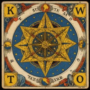 Combinação das cartas A Estrela e O Mago em momentos de transição