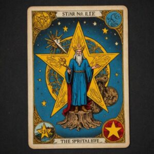 Combinação das cartas A Estrela e O Mago na vida espiritual