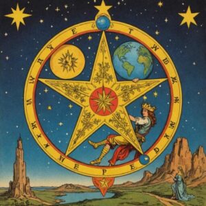 Combinação das cartas A Estrela e O Mundo como conselho do dia