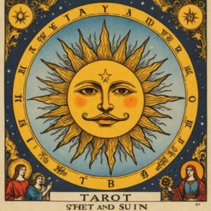 Combinação das cartas A Estrela e O Sol como conselho do dia