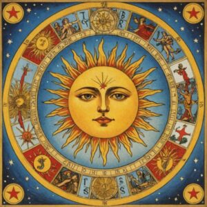Combinação das cartas A Estrela e O Sol em momentos de transição