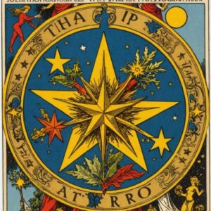 Combinação das cartas A Estrela e Os Enamorados na saúde