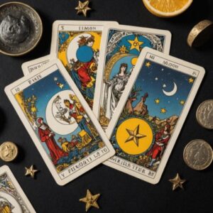 Combinação das cartas A Lua e A Estrela na vida financeira