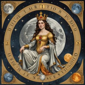 Combinação das cartas A Lua e A Imperatriz sobre o futuro