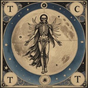 Combinação das cartas A Lua e A Morte em momentos de transição