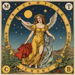 Combinação das cartas A Lua e A Temperança no amor