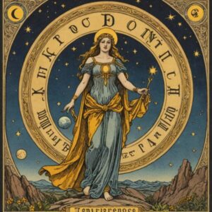 Combinação das cartas A Lua e A Temperança sobre o futuro