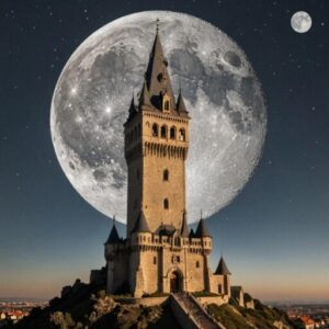 Combinação das cartas A Lua e A Torre como conselho do dia
