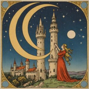 Combinação das cartas A Lua e A Torre no amor