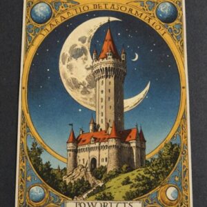 Combinação das cartas A Lua e A Torre no trabalho