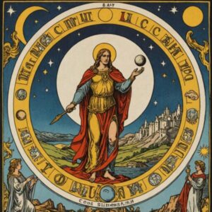 Combinação das cartas A Lua e O Julgamento na vida financeira