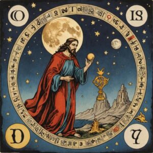 Combinação das cartas A Lua e O Louco em momentos de transição