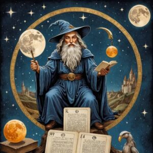 Combinação das cartas A Lua e O Mago no trabalho