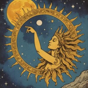 Combinação das cartas A Lua e O Sol em relacionamentos