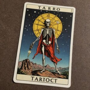 Combinação das cartas A Morte e A Estrela como conselho do dia