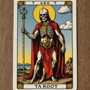 Combinação das cartas A Morte e A Força no trabalho