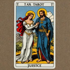 Combinação das cartas A Morte e A Justiça no amor
