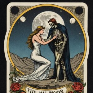 Combinação das cartas A Morte e A Lua no amor