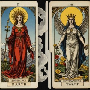 Combinação das cartas A Morte e A Temperança em relacionamentos