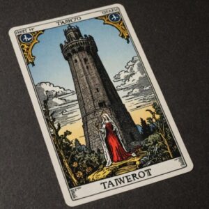 Combinação das cartas A Morte e A Torre como conselho do dia
