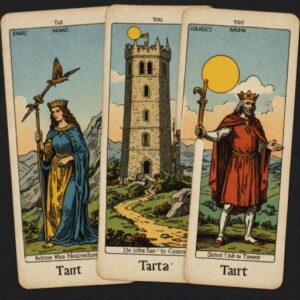 Combinação das cartas A Morte e A Torre sobre decisões difíceis