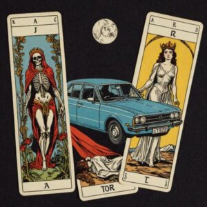 Combinação das cartas A Morte e O Carro no amor