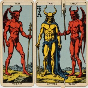 Combinação das cartas A Morte e O Diabo na vida financeira
