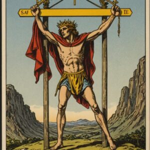 Combinação das cartas A Morte e O Enforcado na vida espiritual