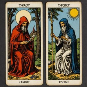 Combinação das cartas A Morte e O Eremita no trabalho