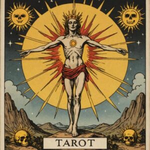 Combinação das cartas A Morte e O Sol na saúde